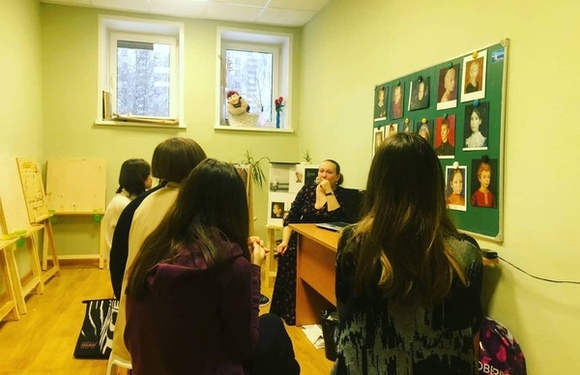 Состоялась встреча-беседа обучающихся на художественном отделении