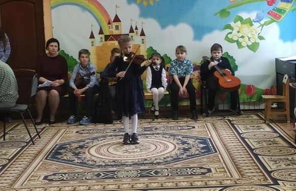 Гастроли юных волшебников - музыкантов продолжаются! Мы побывали в детском саду #49