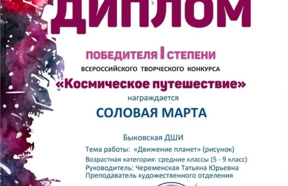 Новые победы наших художников