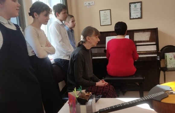 Состоялся открытый урок преподавателя Скопец Валентины