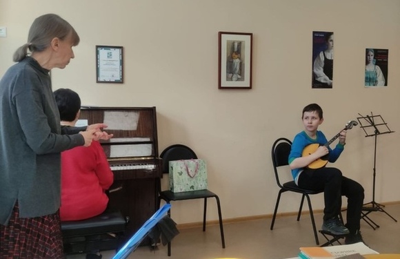 Состоялся открытый урок преподавателя Скопец Валентины