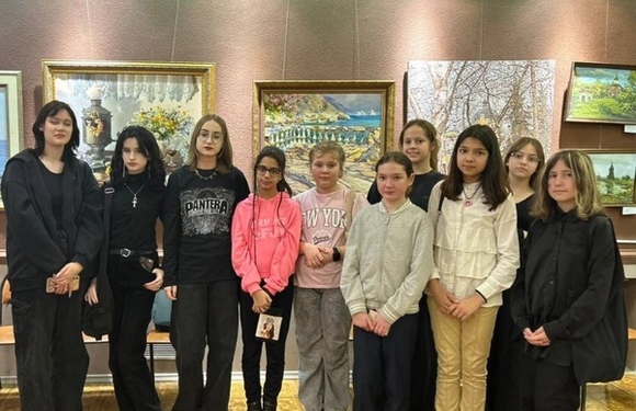 Открытие выставки в МУК ДК Сатурн «Живописная мозаика» 