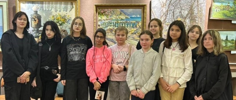Открытие выставки в МУК ДК Сатурн «Живописная мозаика» 
