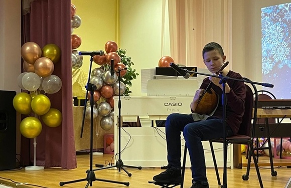 Новогодний концерт в Быковской ДШИ!  