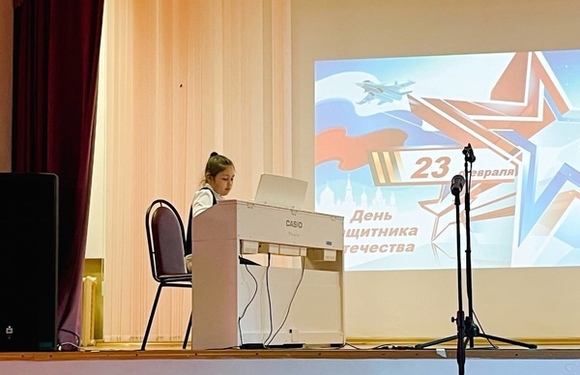 16 февраля Быковская ДШИ представила концерт посвященный Дню защитника Отечества!