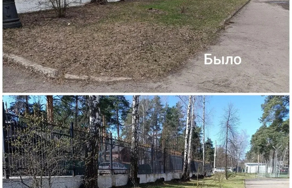 Быковская ДШИ на субботнике
