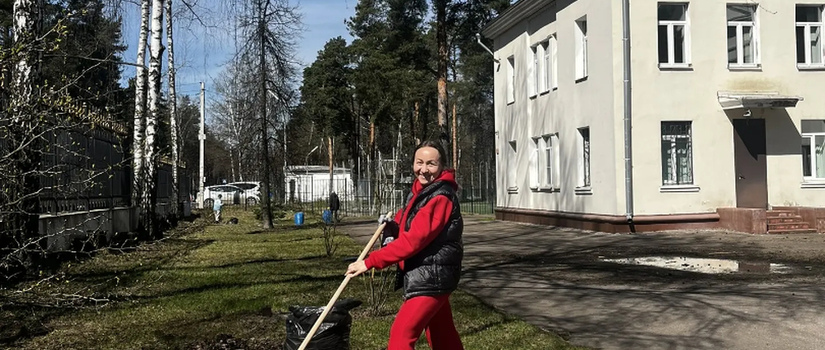 Быковская ДШИ на субботнике
